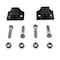 Fleet Engineers Mounting Set, Mudflap, Std Narrow Cast, 0.63 In. Bar Size 031-00899 - alternate 1